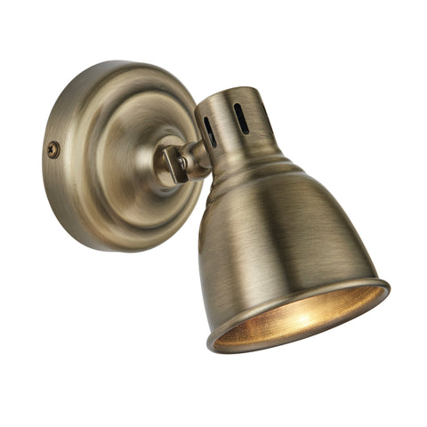 Westbury Wall Spotlight Antique Brass